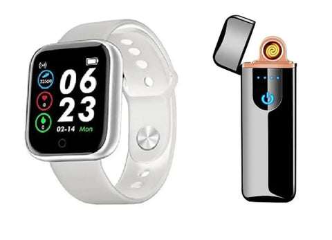Modern Bluetooth Smart Band with Smart Lighter for Men and Women Touch Screen