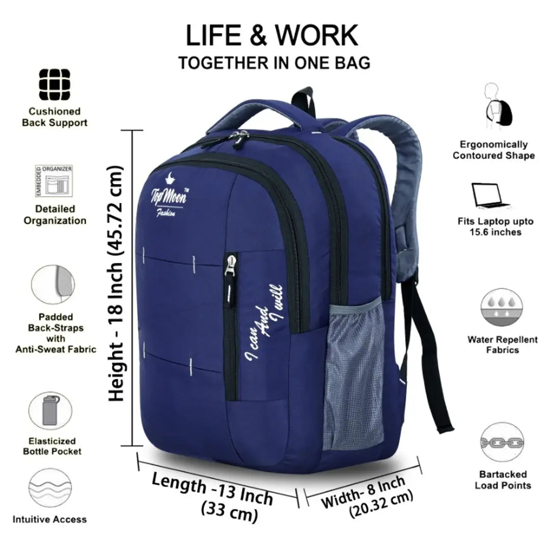 Classy Solid Backpacks for Unisex