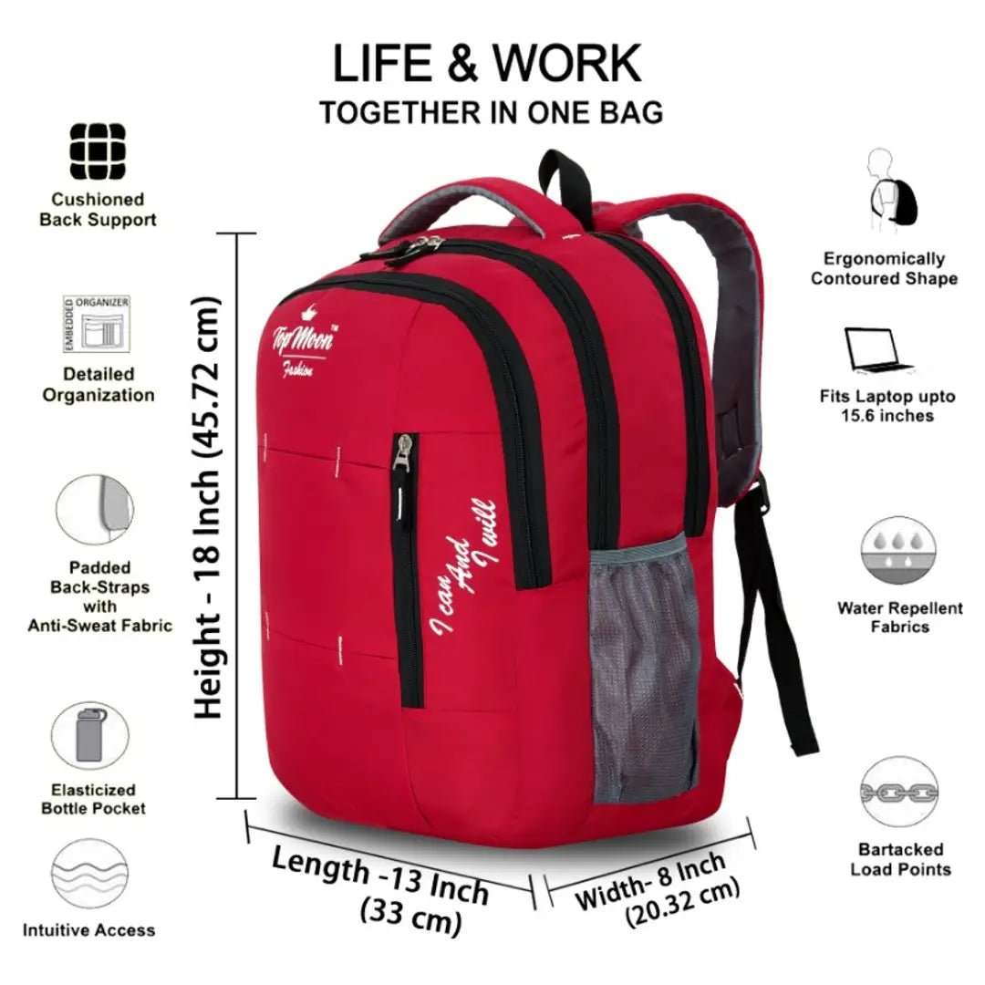 Classy Solid Backpacks for Unisex