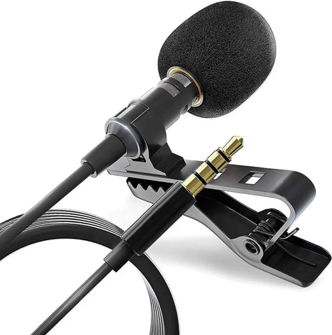 Divye Mic Lapel Collar Mic Voice Recording Filter Microph