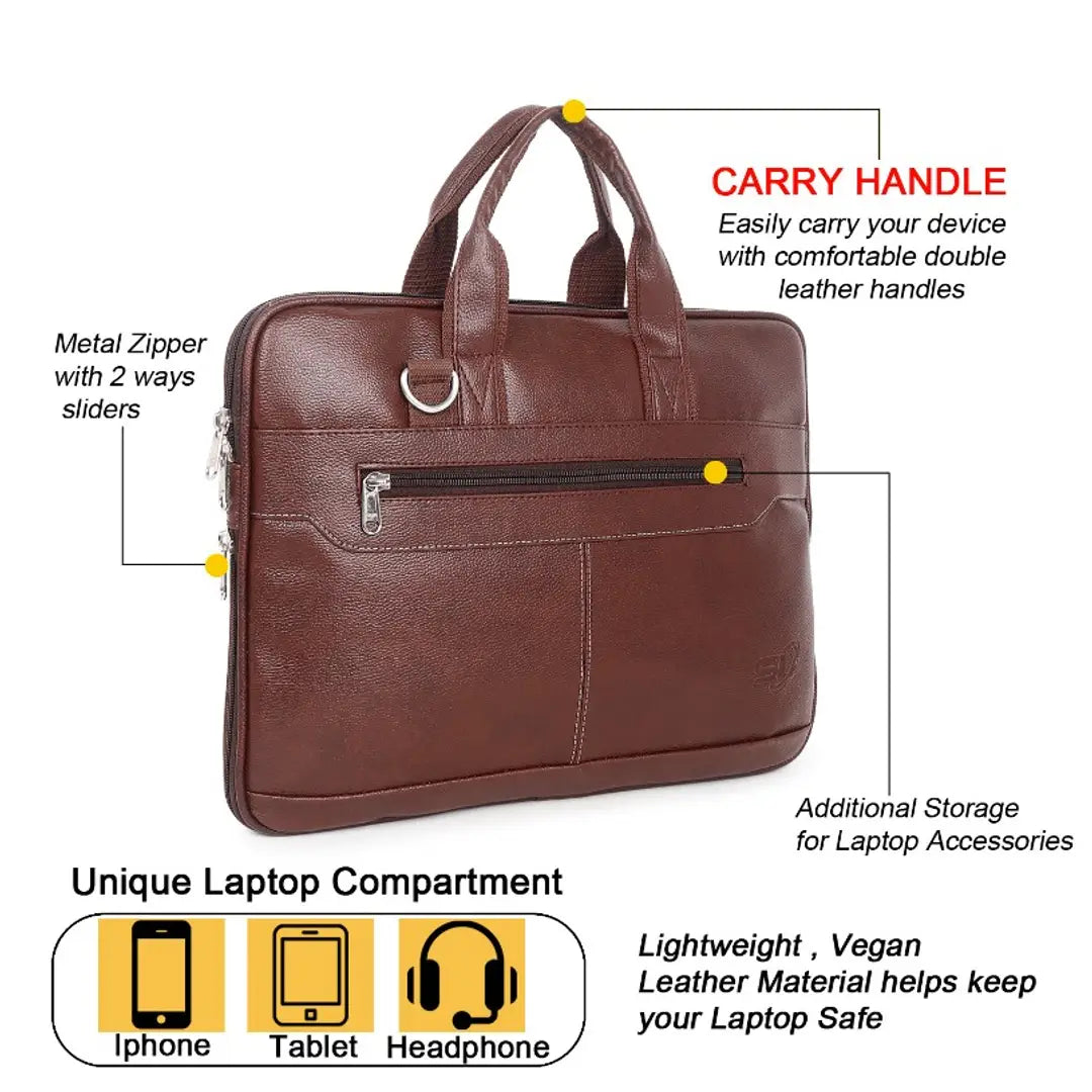 Laptop bag and file bags
