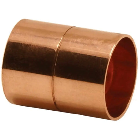 Copper straight coupling (Inner diameter) 22 mm