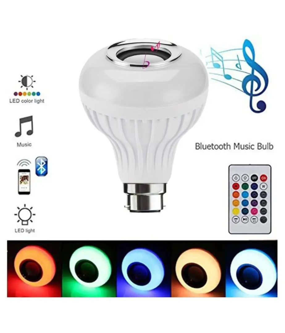 Smart Led Music Bulb with Remote Controller Bluetooth Music Bulb