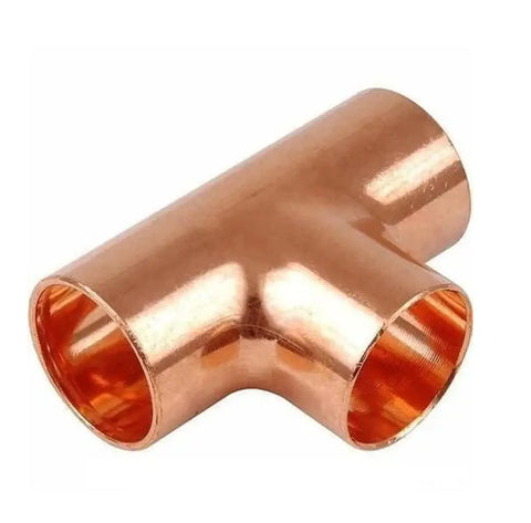 Copper Equal Tee (Inner diameter) 12 mm