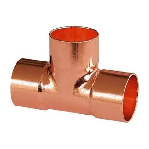 Copper Equal Tee (Inner diameter) 28 mm