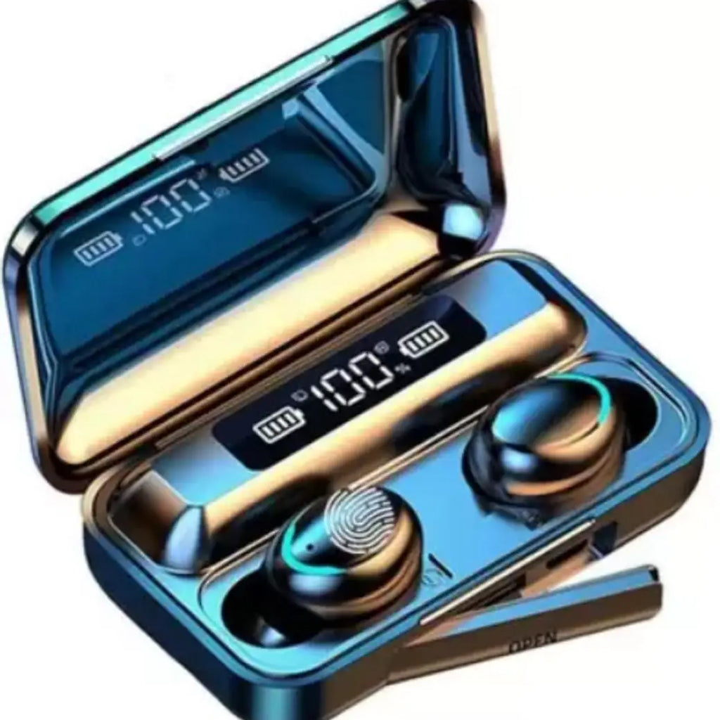 F95 True Wireless Earbuds Bluetooth Headphones Bluetooth Earbuds Wireless Headphones Bluetooth Earphones Wireless Earphones (F95-Black)