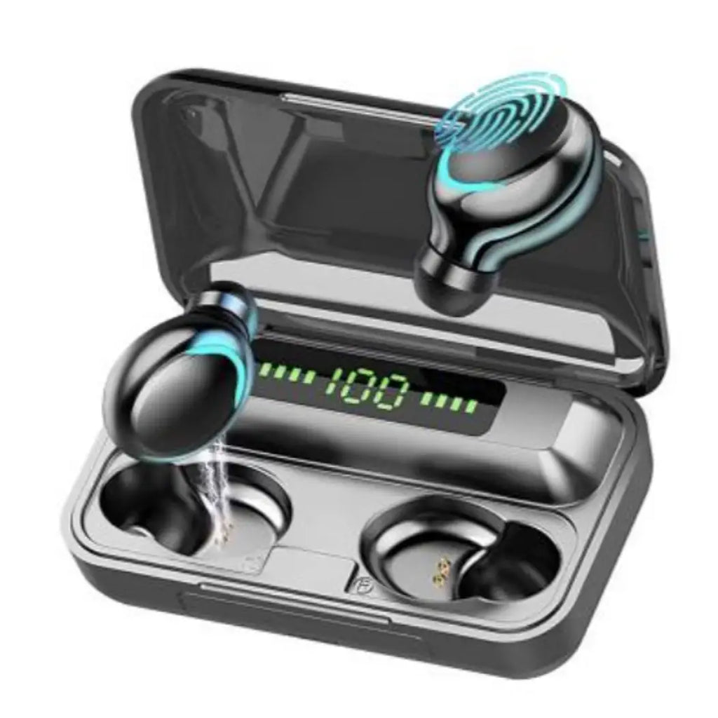 F95 True Wireless Earbuds Bluetooth Headphones Bluetooth Earbuds Wireless Headphones Bluetooth Earphones Wireless Earphones (F95-Black)