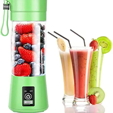 4 Blades Portable Rechargeable USB Juicer Bottle Blender