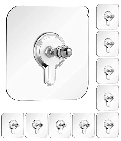 SNR ( pack of 40pcs ) NEW No Drilling Installation Hanging, Waterproof Screws Wall Hook