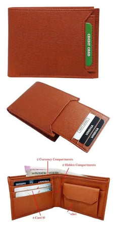 Stylish PU Wallet For Mens