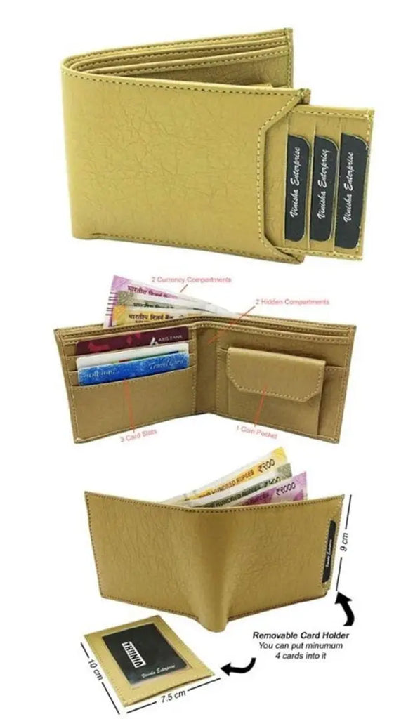 Stylish PU Wallet For Mens