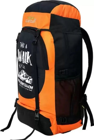 High Quality Water Resistance Trekking Hiking Travel Bag With Shoe Compartment Rucksack - 60 L