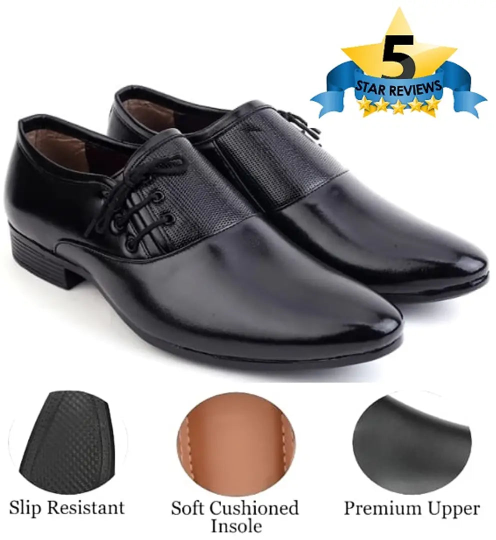 Formal Shoes, Office Shoes, College Shoes, Black Shoes For Men