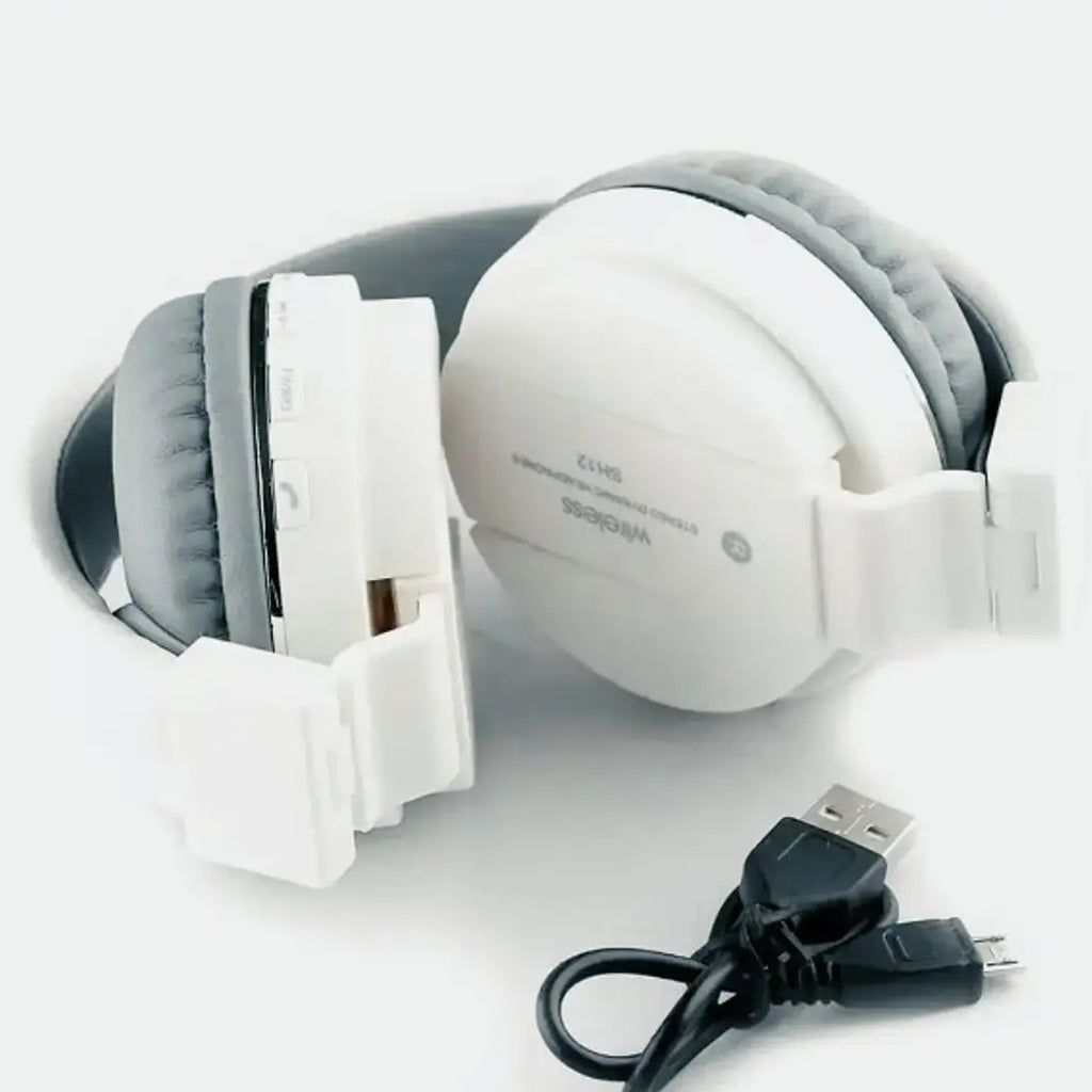 Over The Head Multicolor Wireless Bluetooth Headphone Sh12