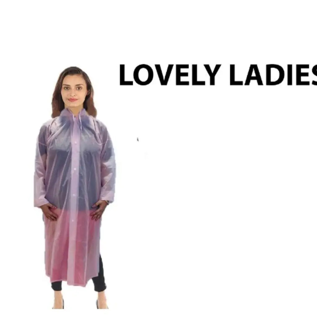 Lovely Ladies Long Raincoat