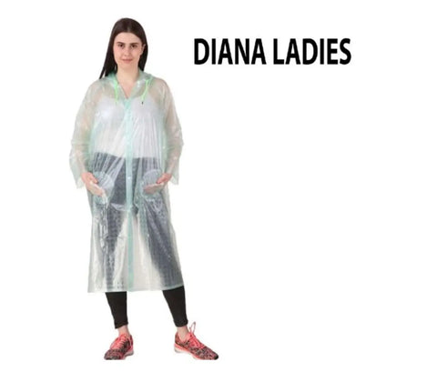 Diana Ladies Long Raincoat