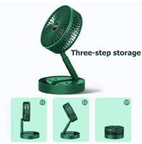 Folding storage net red fan