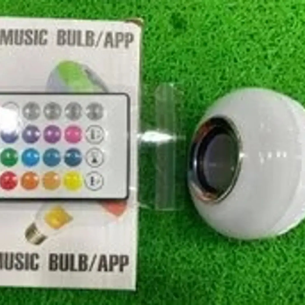 Music Bulb Latest Music Bulb With Bluetooth Speaker Pack of 1