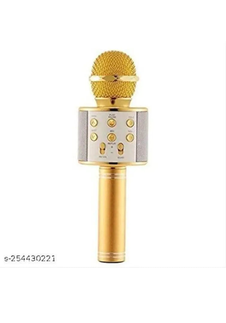 Sujal traders (COLOR MAY VARY)Advance Handheld Wireless Singing Mike Multi-Function Bluetooth Karaoke Mic with Microphone Speaker for All Smart Phones Name: sujal traders (COLOR MAY VARY)Advan