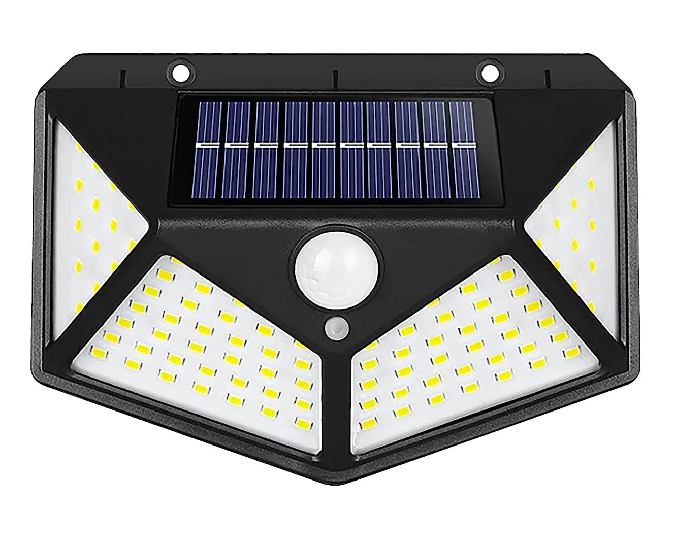 SOLAR 100 LED Bright Outdoor Security Lights with Motion Sensor Solar Powered Wireless Waterproof Night Spotlight for Outdoor/Garden