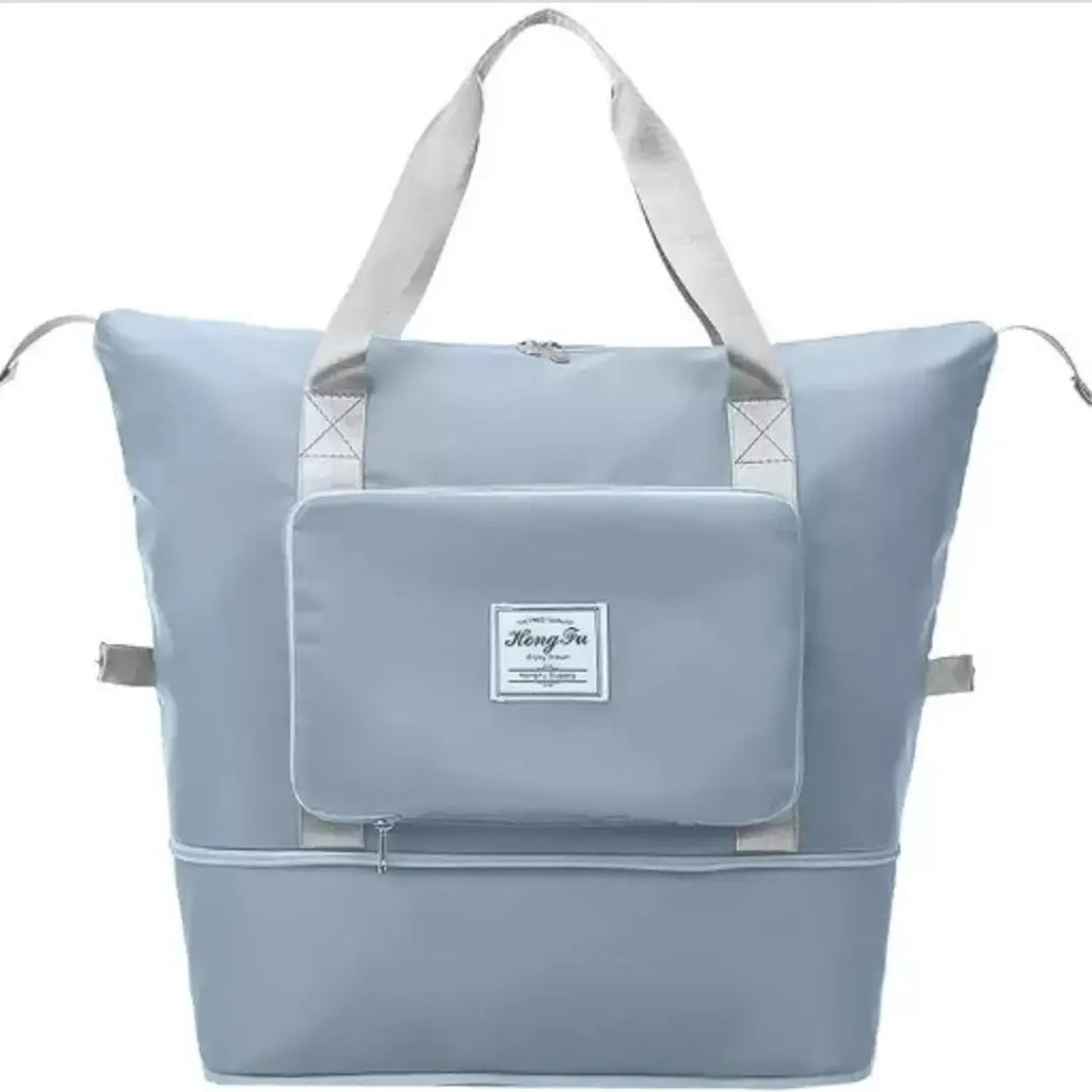 Foldable Travel Duffel Bag, Large Capacity Folding Travel Bag, Travel Lightweight Waterproof Carry Luggage Bag (40 x 23 x 45cm
