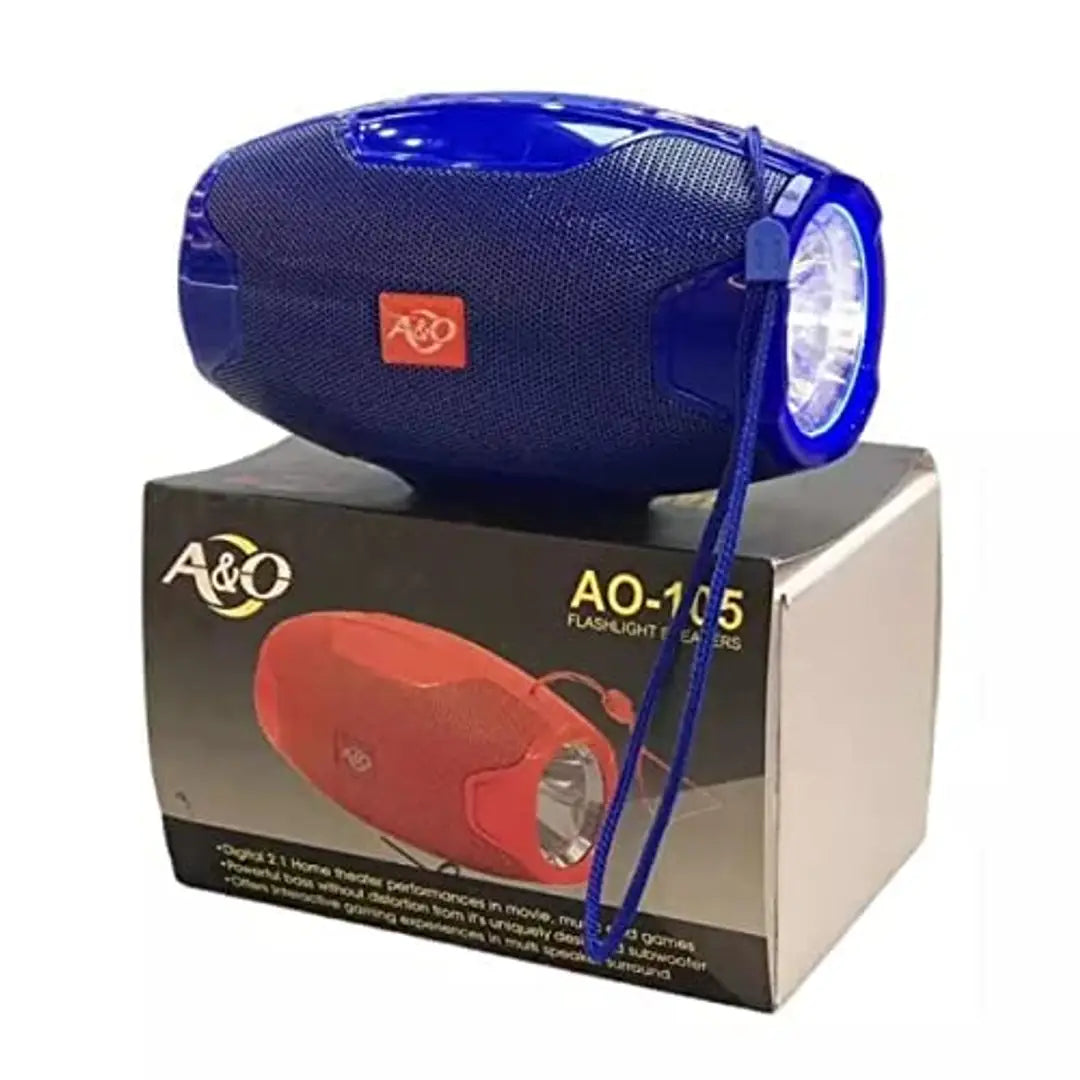 AO 105      BLUETOOTH SPEAKER  Flashlight Speakers/Bluetooth Speaker  (Torch Light) Bluetooth Speaker (Multicolour)