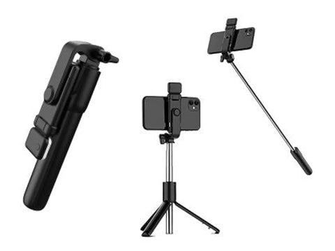 Selfie Stick with Wireless Remote and Tripod Stand Selfie Stick