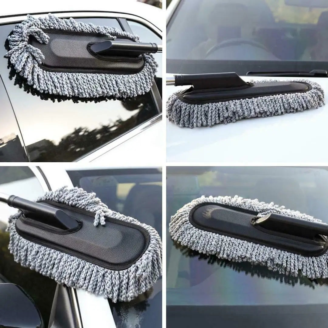 Flexible Duster Car Wash | Car Cleaning Accessories | Microfiber | Brushes | Kitchen, Office Cleaning Brush with Expandable Handle Compatible with n Equisite Car