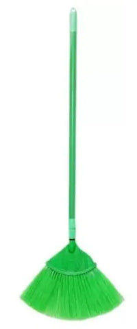 Flat  Round Ceiling Jala Cobweb Cleaning Broom BRUSH Pack of 2 Nylon Wet and Dry Broom  (Green, 1 Units)