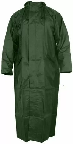 Solid Long Raincoat for Unisex