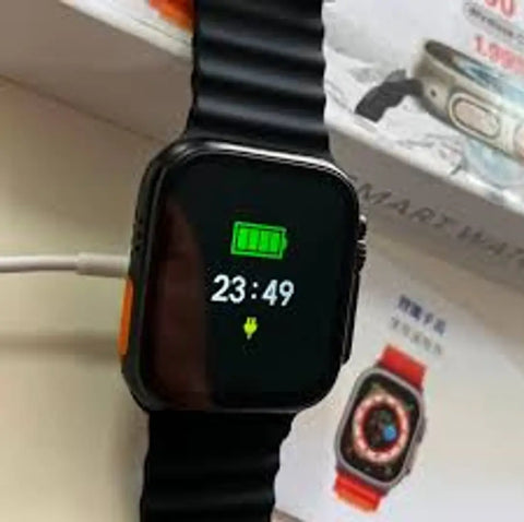 Generic Black T800 Ultra Smartwatch, Premium