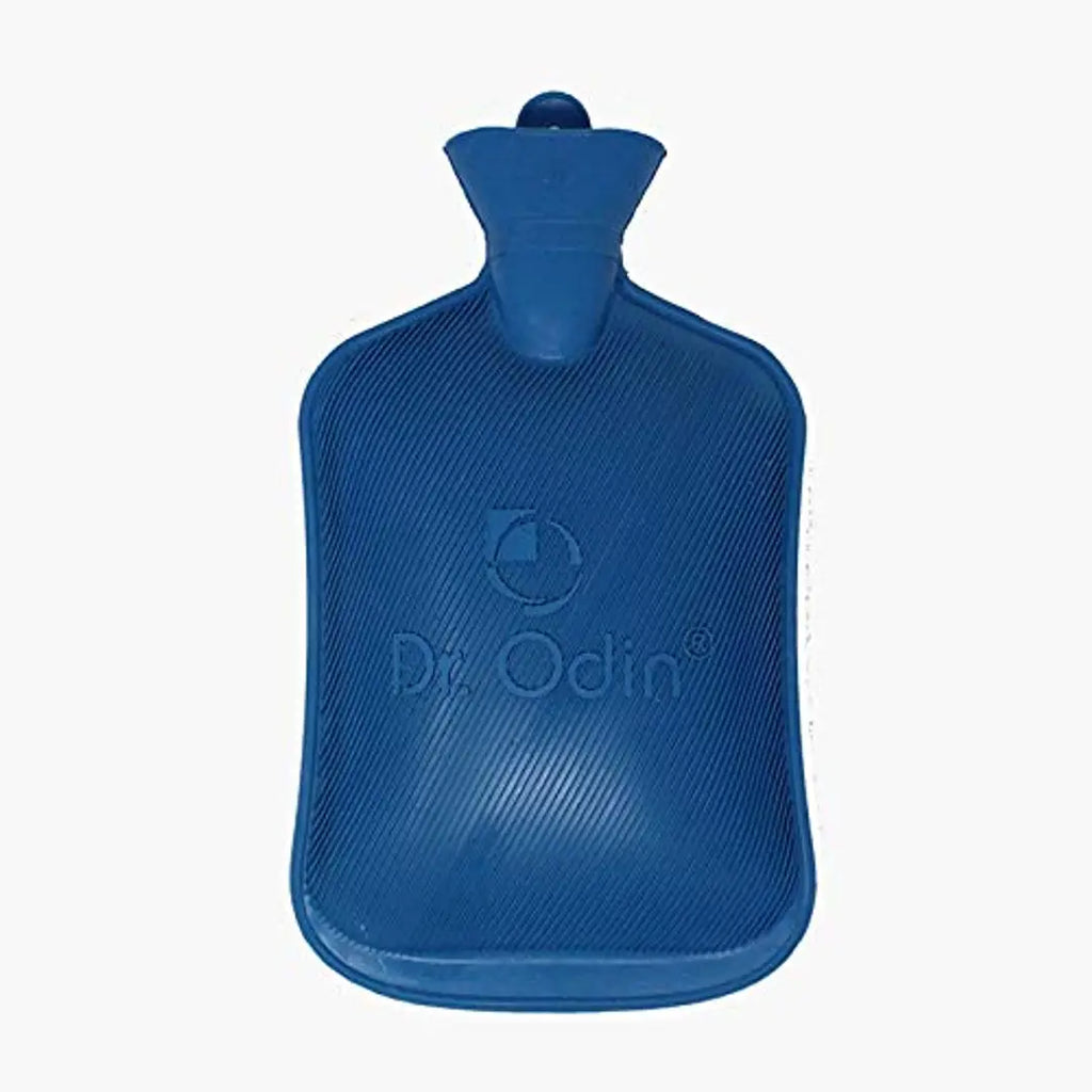 Dr. Odin Hot Water Bag, Hot Water Bottle For Pain Relief Non Electrical Leakproof- Dark Blue