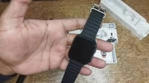 Generic Black T800 Ultra Smartwatch, Premium