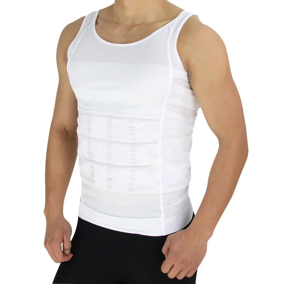 Slim N Lift Slimming Tummy Tucker Body Shaper Vest for Men Undershirt Vest to Look Slim Instantly