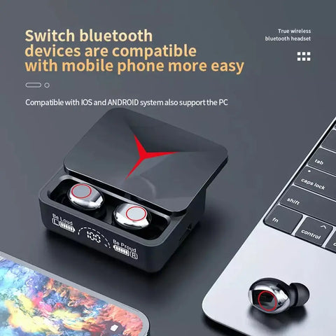 BLACK M90 TWS EARBUD