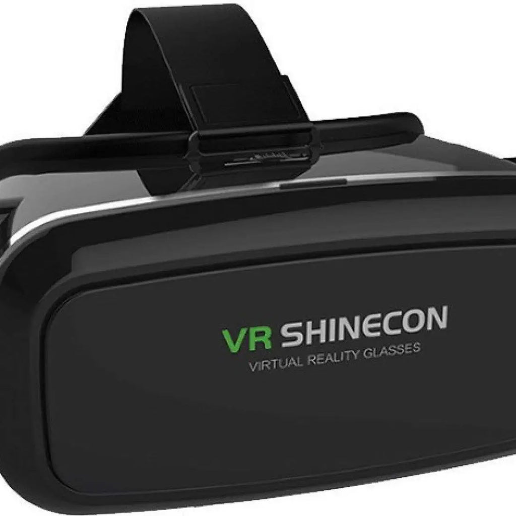 SHINECON Virtual Reality Headset 3D VR Glasses for Android and Smartphones within 6-inch (Black)