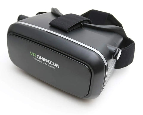 SHINECON Virtual Reality Headset 3D VR Glasses for Android and Smartphones within 6-inch (Black)