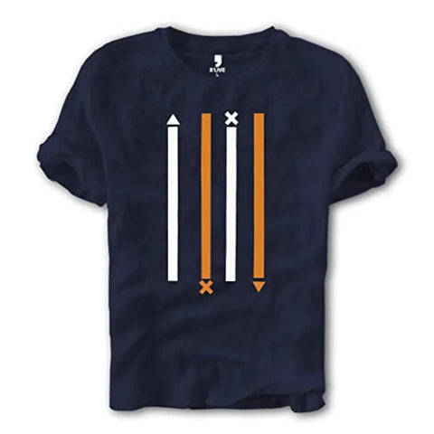 Trendy Cotton Printed Round Neck T-Shirt for men