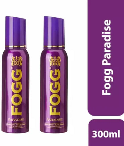 FOGG Paradise Deodorant For Women (Pack of 2) Deodorant Spray (150 ml each)
