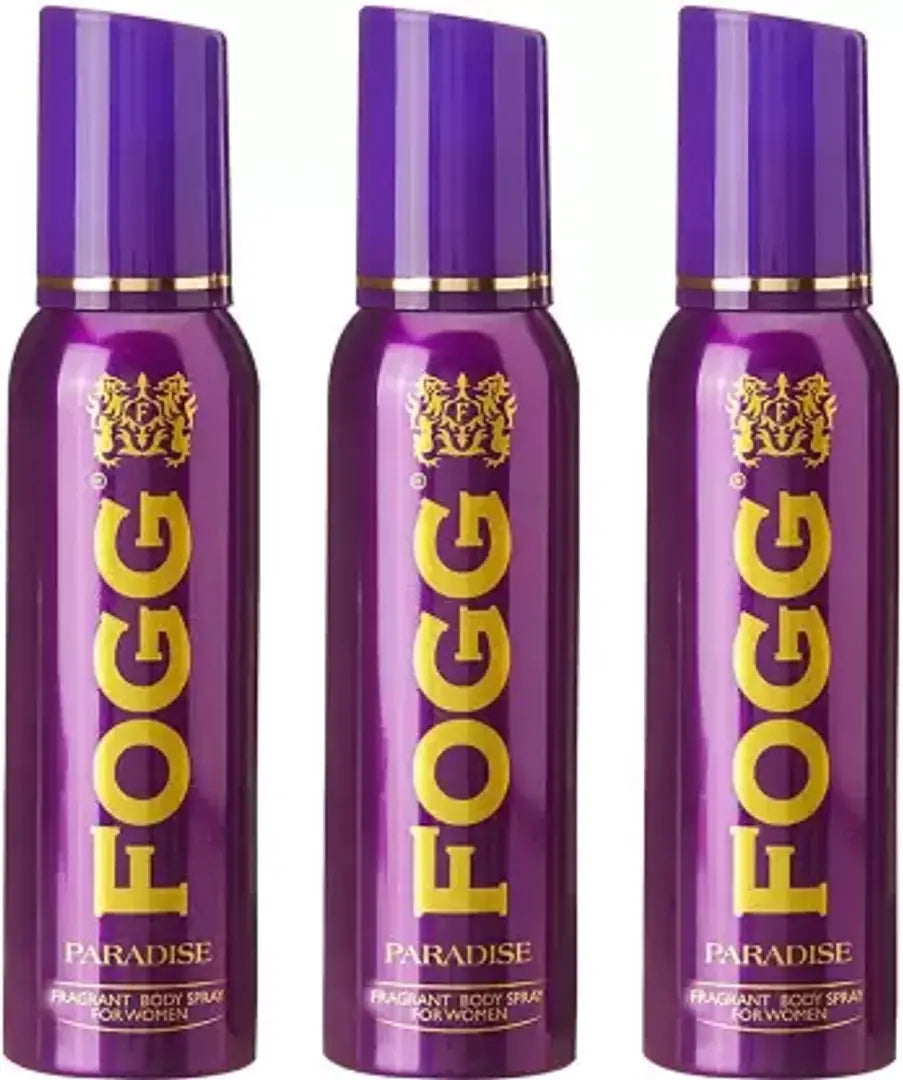 FOGG Paradise Deodorant Spray - For Women  (150 ml each) (pack of 3)