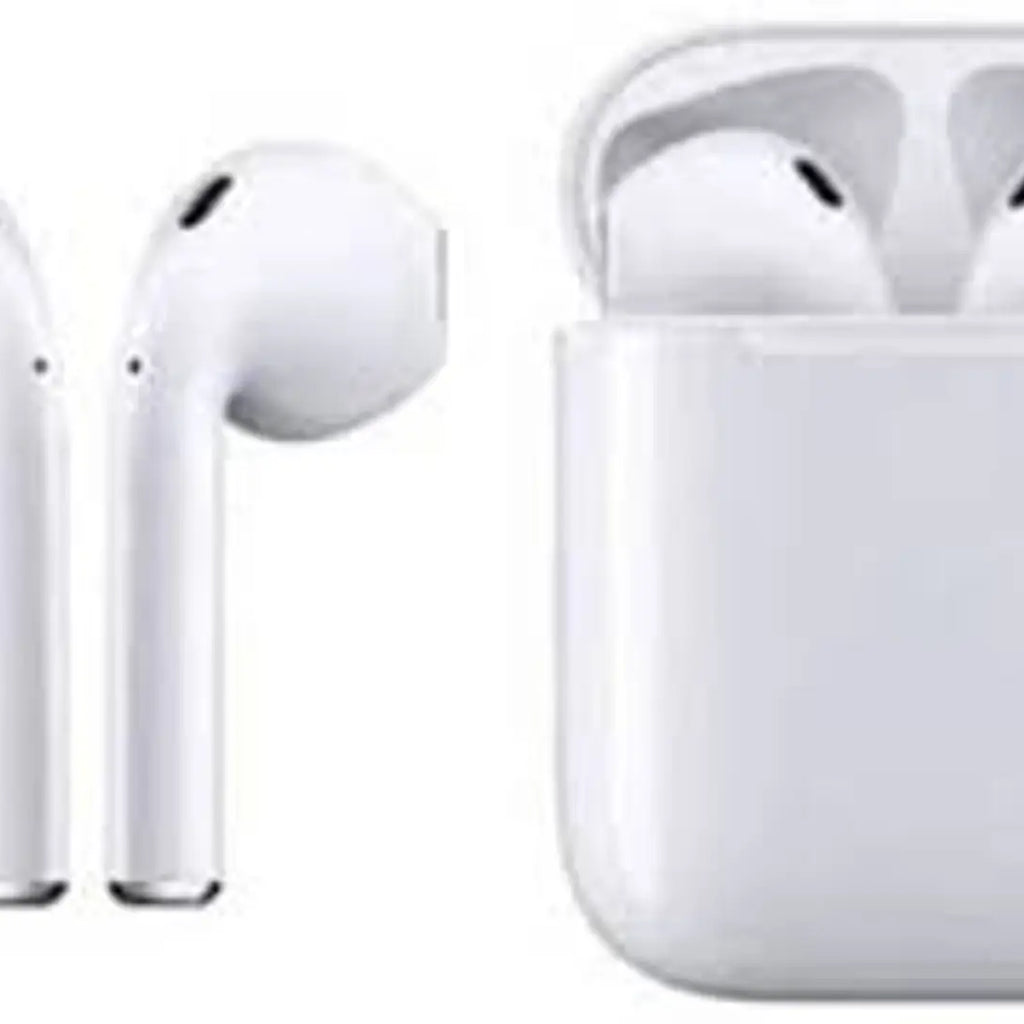 i12 tws earpods Bluetooth Headset 91 Bluetooth Headset  (White, True Wireless)
