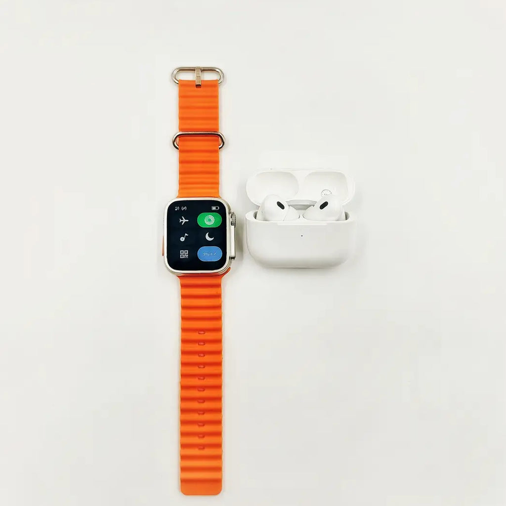 T800 Ultra Men  Smartwatch With Anc Airpro buds