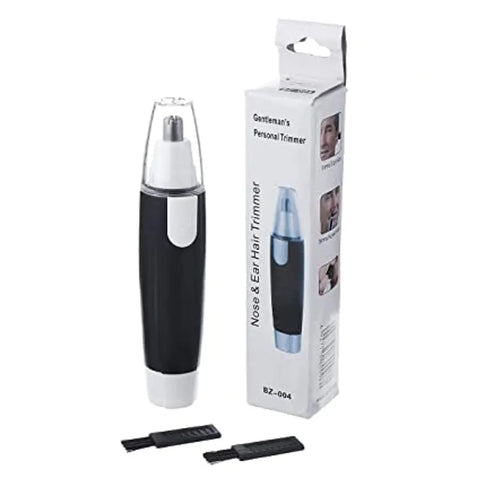Cordless Nose and Hair Battery Operated Ergonomic Design Trimmer, Black
