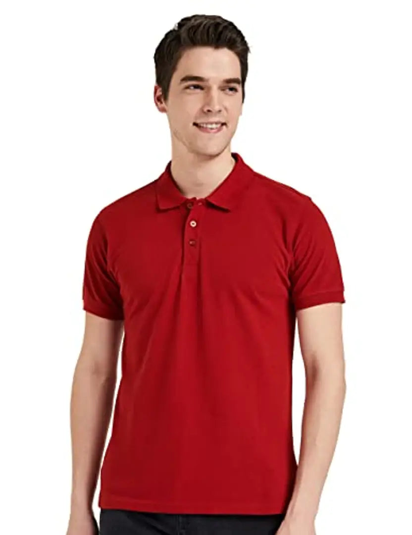 Trendy Men Cotton T-Shirt Polo
