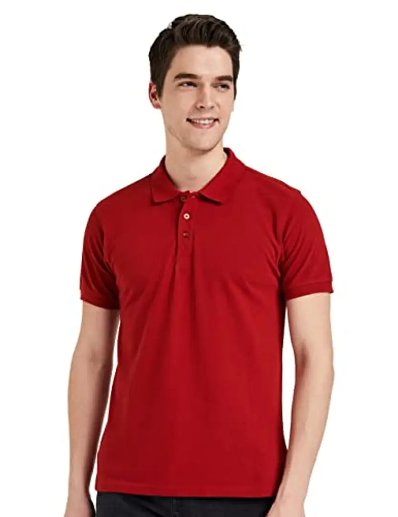 Trendy Men Cotton T-Shirt Polo