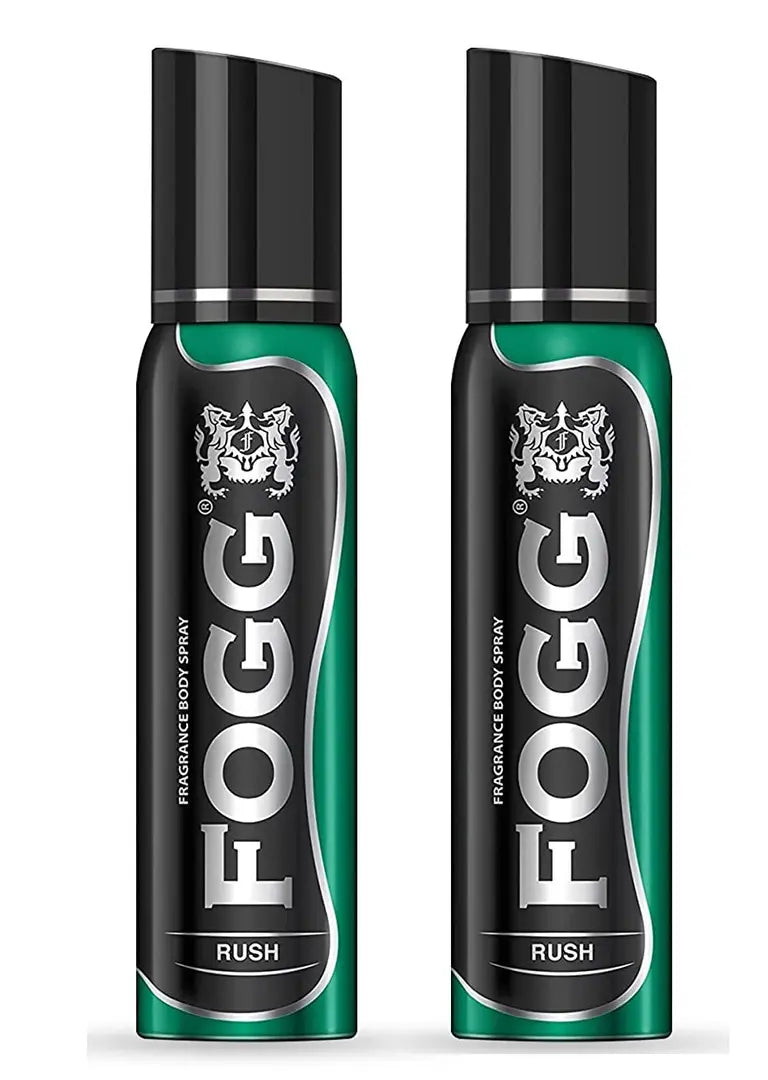 Fogg Rush Fragrance Body Spray (150ml) Pack of 2