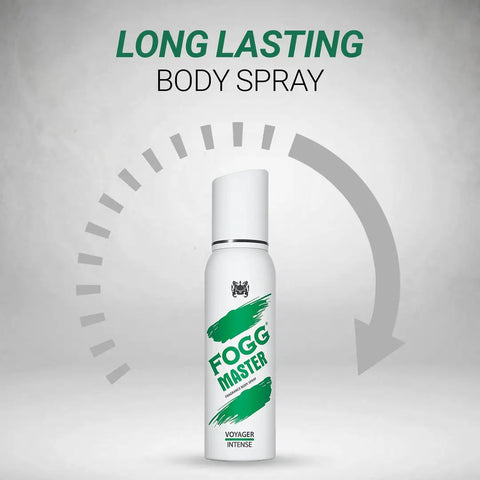 Fogg Force Fragrance Body Spray 150ml  Fogg Master Voyager Intense Body Spray 120ml - Combo of 2 Items