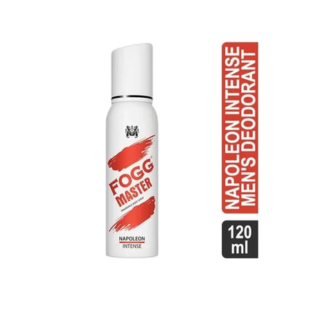 Fogg Force Fragrance Body Spray 150ml  Fogg Master Napoleon Intense Body Spray 120ml - Combo of 2 Items