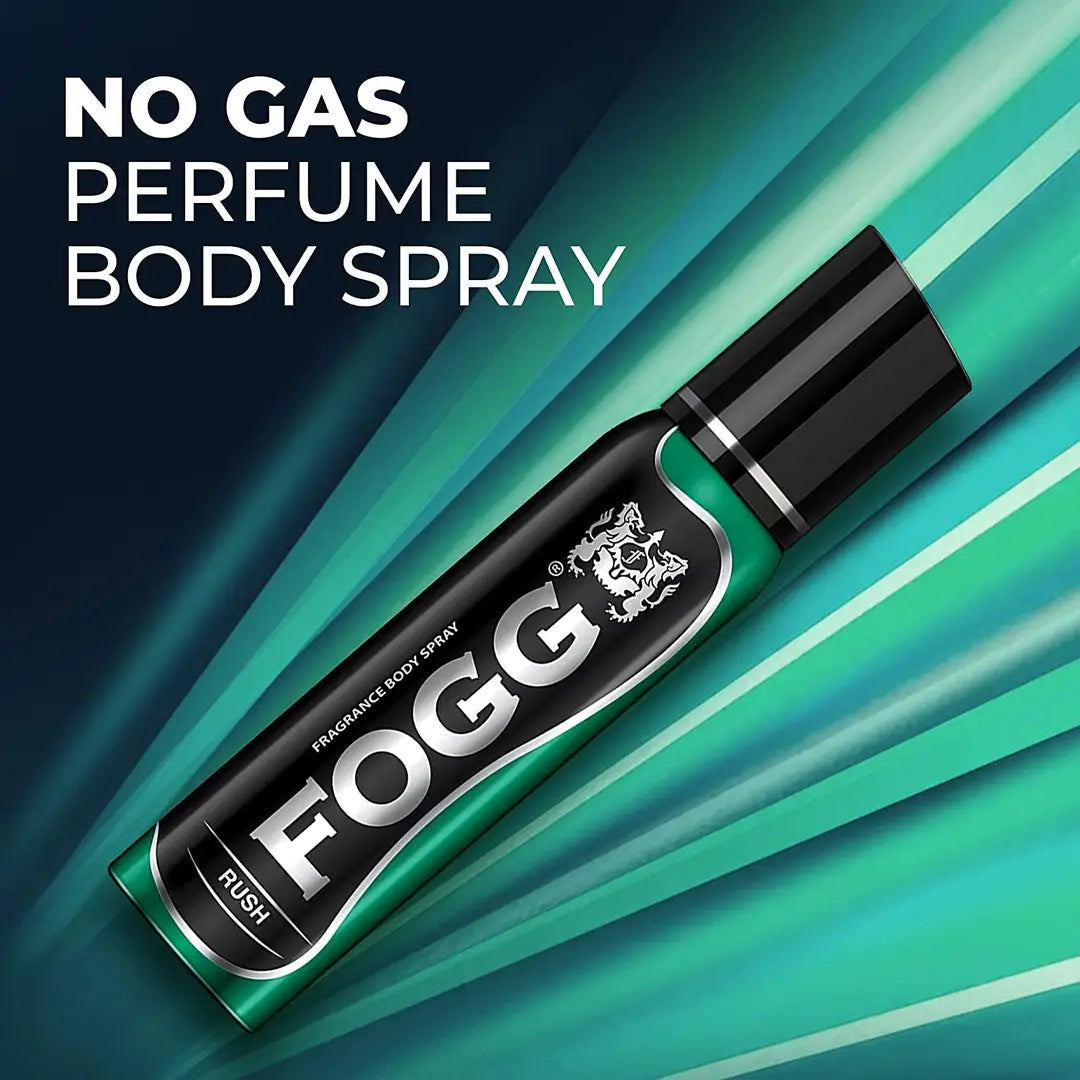 Fogg Rush Fragrance Body Spray 150ml  Fogg Master Napoleon Intense Body Spray 120ml - Combo of 2 Items