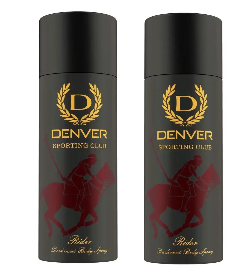 Denver Sporting Club Rider Deodorant Body Spray (165ml) Pack of 2